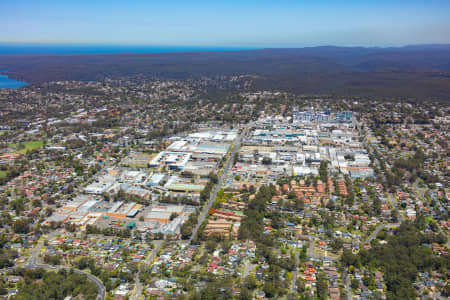Aerial Image of KIRRAWEE COMMERCIAL AND INDUSTRIAL AREA
