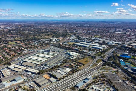 Aerial Image of HOMEBUSH WEST