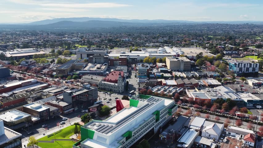 Aerial Image of DANDENONG