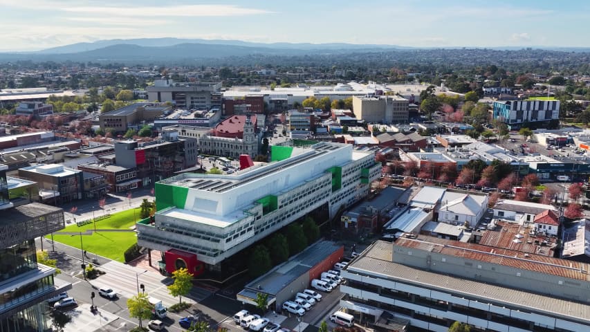 Aerial Image of DANDENONG