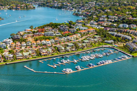Aerial Image of PULPIT POINT MARINA