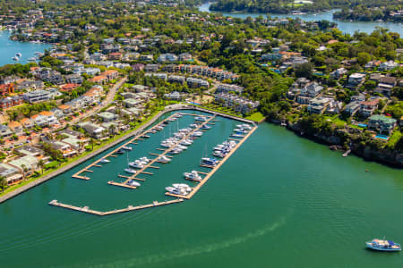 Aerial Image of PULPIT POINT MARINA