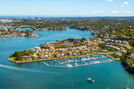 Aerial Image of PULPIT POINT MARINA