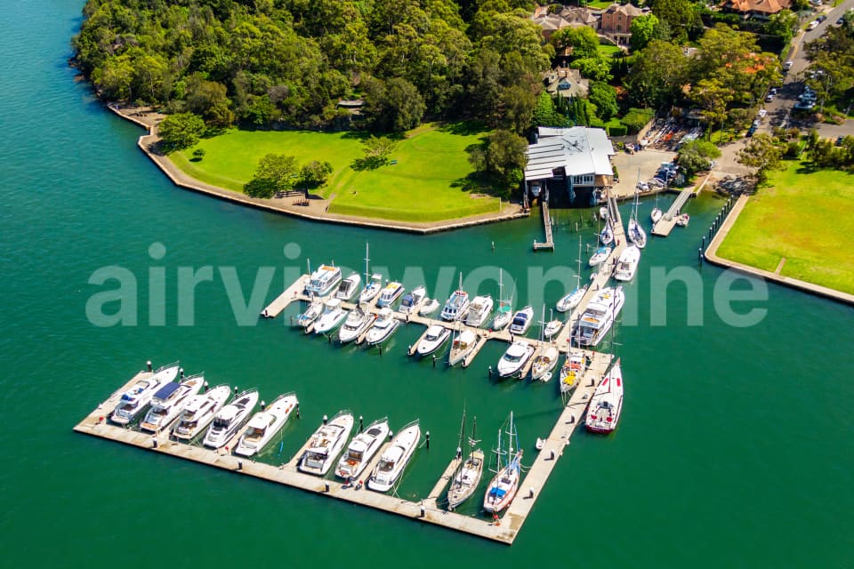 Aerial Image of Woolwich Marina