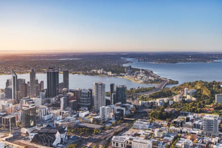 Aerial Image of WEST PERTH