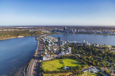 Aerial Image of SOUTH PERTH