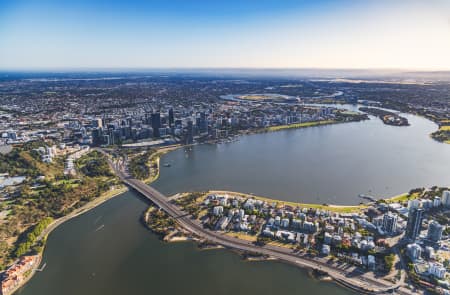 Aerial Image of SOUTH PERTH
