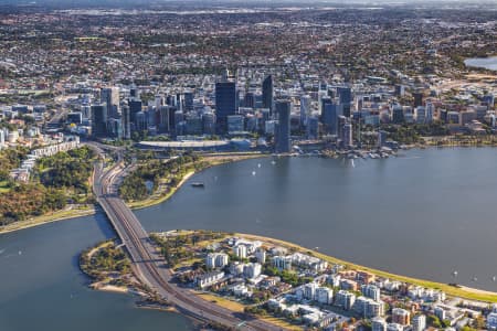 Aerial Image of SOUTH PERTH