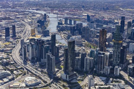 Aerial Image of SOUTHBANK MELBOURNE