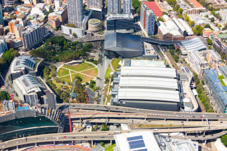 Aerial Image of ICC SYDNEY