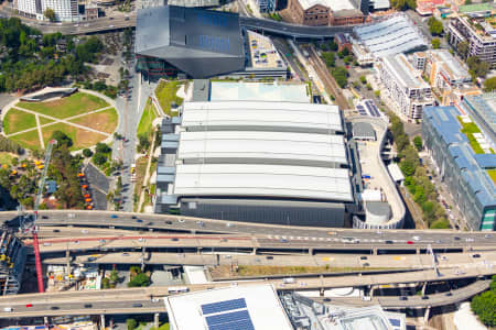 Aerial Image of ICC SYDNEY