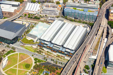 Aerial Image of ICC SYDNEY