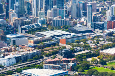 Aerial Image of ICC SYDNEY
