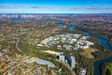 Aerial Image of LANE COVE WEST