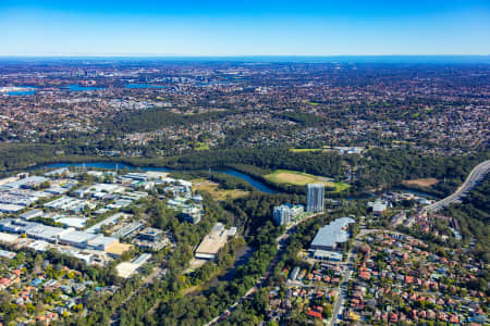 Aerial Image of LANE COVE WEST