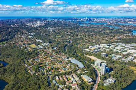 Aerial Image of LANE COVE WEST