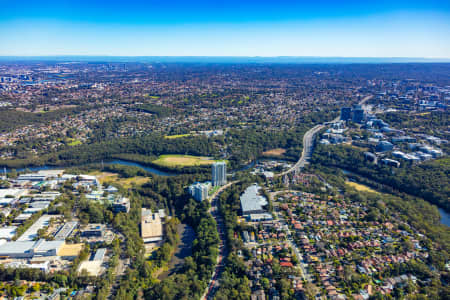 Aerial Image of LANE COVE WEST
