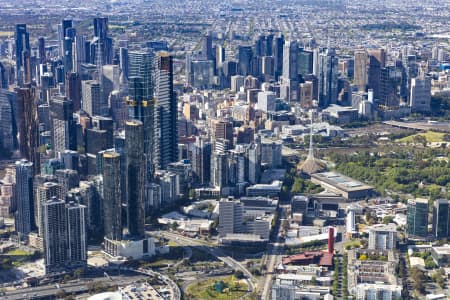 Aerial Image of SOUTHBANK MELBOURNE