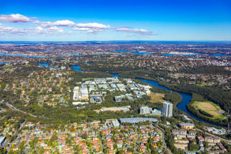 Aerial Image of LANE COVE WEST