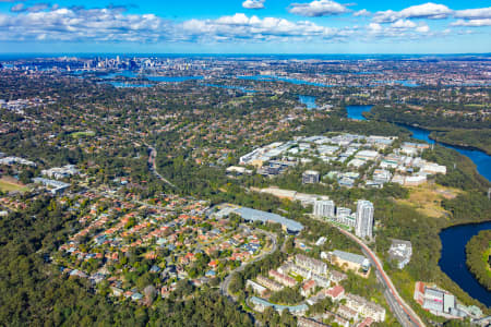 Aerial Image of LANE COVE WEST