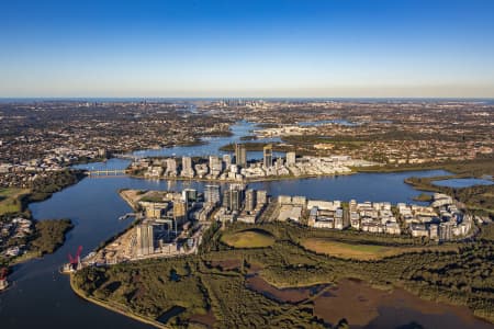 Aerial Image of WENTWORTH POINT