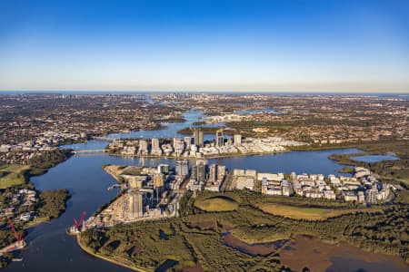 Aerial Image of WENTWORTH POINT