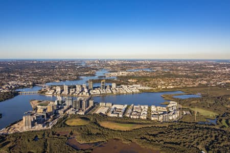 Aerial Image of WENTWORTH POINT