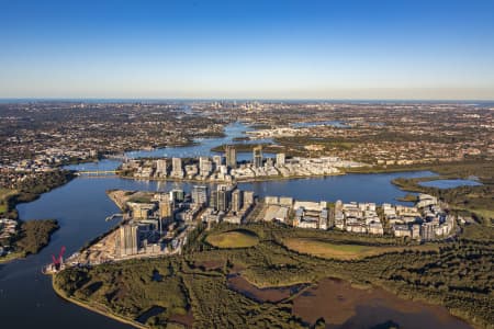Aerial Image of WENTWORTH POINT