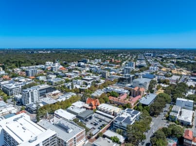 Aerial Image of WEST PERTH