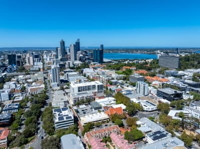 Aerial Image of WEST PERTH