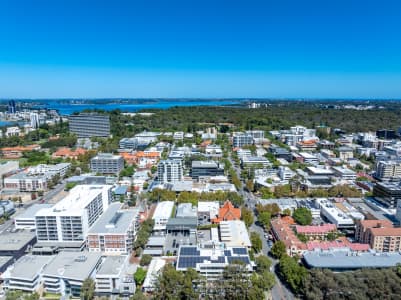 Aerial Image of WEST PERTH