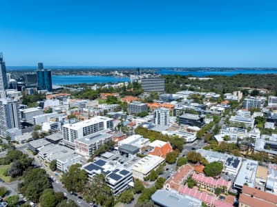 Aerial Image of WEST PERTH