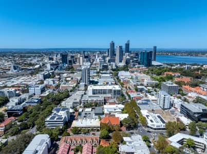 Aerial Image of WEST PERTH