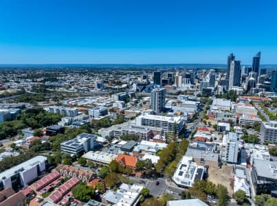 Aerial Image of WEST PERTH
