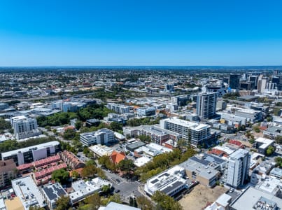 Aerial Image of WEST PERTH