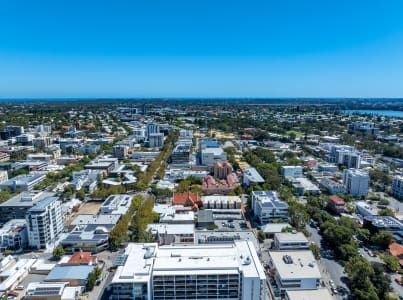 Aerial Image of WEST PERTH