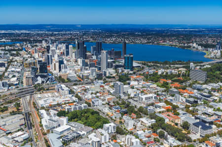 Aerial Image of WEST PERTH