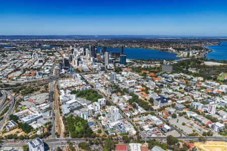 Aerial Image of WEST PERTH