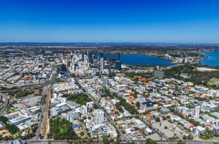 Aerial Image of WEST PERTH