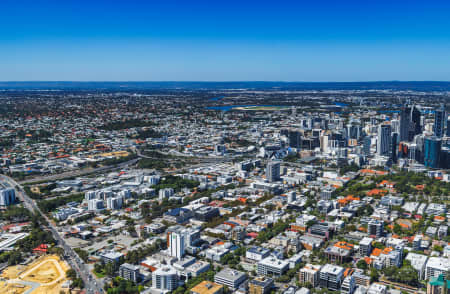Aerial Image of WEST PERTH