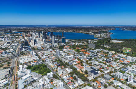 Aerial Image of WEST PERTH