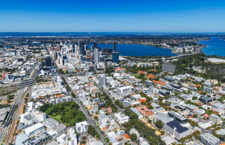 Aerial Image of WEST PERTH