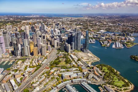 Aerial Image of MILLERS POINT