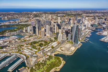 Aerial Image of MILLERS POINT