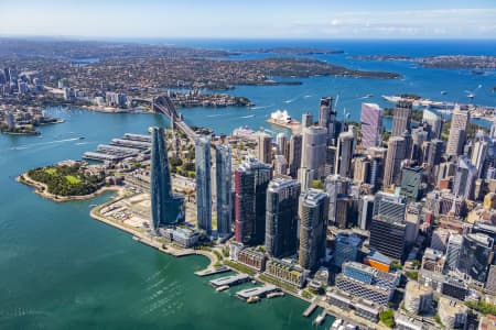 Aerial Image of MILLERS POINT