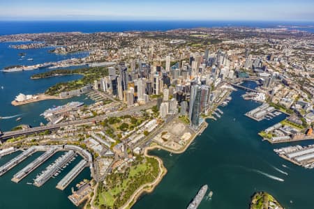 Aerial Image of MILLERS POINT