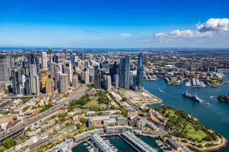 Aerial Image of MILLERS POINT