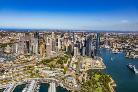 Aerial Image of MILLERS POINT