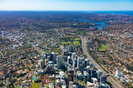 Aerial Image of NORTH SYDNEY CBD