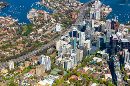 Aerial Image of NORTH SYDNEY CBD